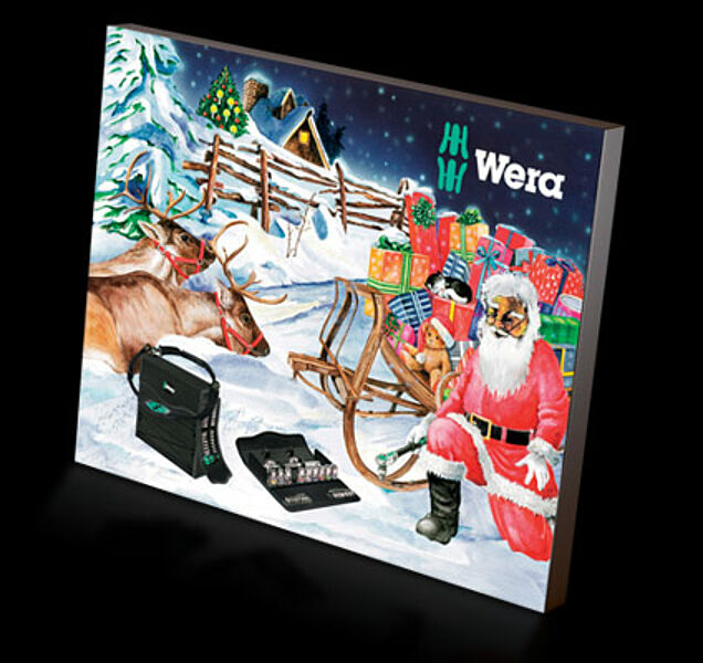 Wera Every year brings new content from Wera Iconic Advent calendar